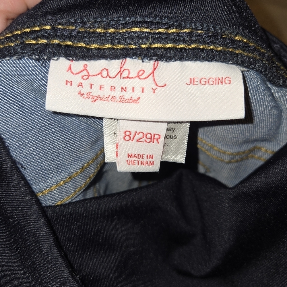 Women's Isabel Maternity Jeggings, Size 8/29R in EUC! - Picture 5 of 6
